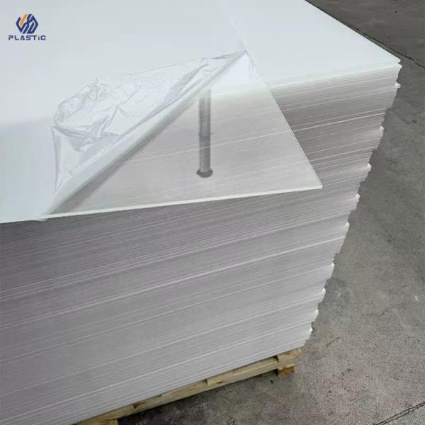 Acrylic Plastic Transparent Sheet With 94% Light Transmission Chemical Resistant OEM