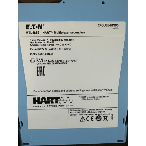 16 Channel MTL4852 MTL Safety Barrier Secondary Interface Module