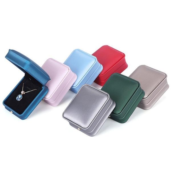 Crown Waist Ring Box Custom Leather Jewelry Box Bracelet Jewelry Hand String Packaging Box Necklace Box High-End