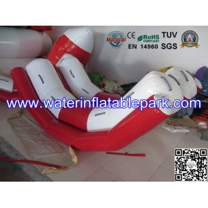 China Durable Inflatable Water Totter / PVC Tarpaulin Inflatable Water Games Seesaw wholesale