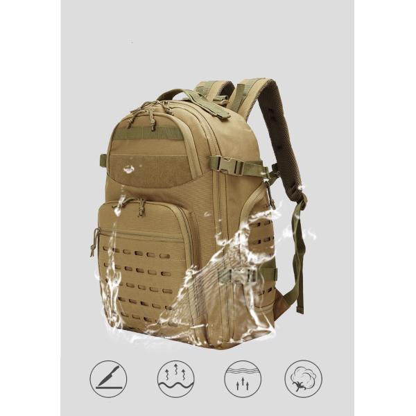 Polyester Lining Dragon Egg Tactical Backpack 35L PVC PU Coating