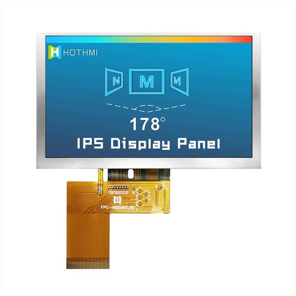 5 Inch High-Brightness TFT LCD | 800x480 IPS Display with ST7262