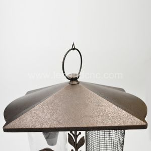 Anodizing Surface Treatment Metal Hummingbird Feeder , Eco Friendly Bird Feeders