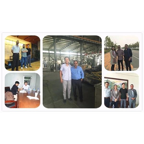 2-3t/H Dry Pet Food Processing Line Adopts Corn Flour Raw Materials