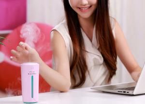 China Color LED cup humidifier /  USB 5v classic ultrasonic bottle led colorful air humidifier 230ml wholesale