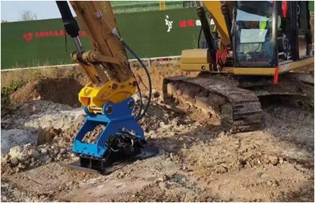 Exported PC 200 Hydraulic Plate Compactor 320mm Mini Excavator Attachment Digger