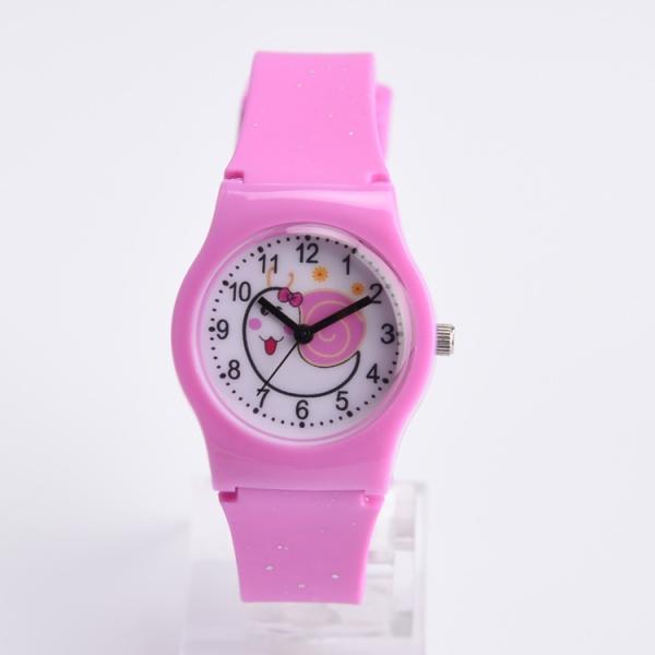Quality Private Label Reverse Movement Watch Plastic Material With Silicone Strap for sale