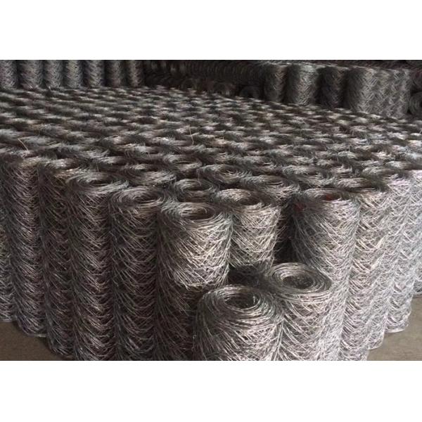 100x120mm Heavy Duty Hexagonal Wire Netting Gabion Mesh Oxidation Resistance