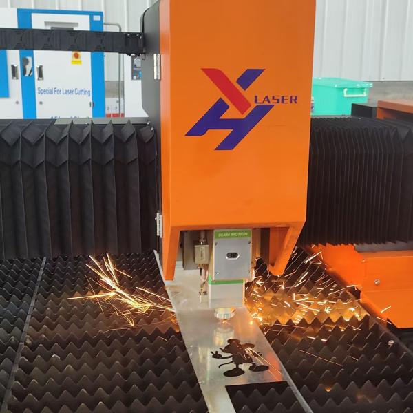Quality 3000*1500mm CNC Fiber Laser Cutter 3000W 6000W 12000W Max Raycus For Sheet Metal for sale