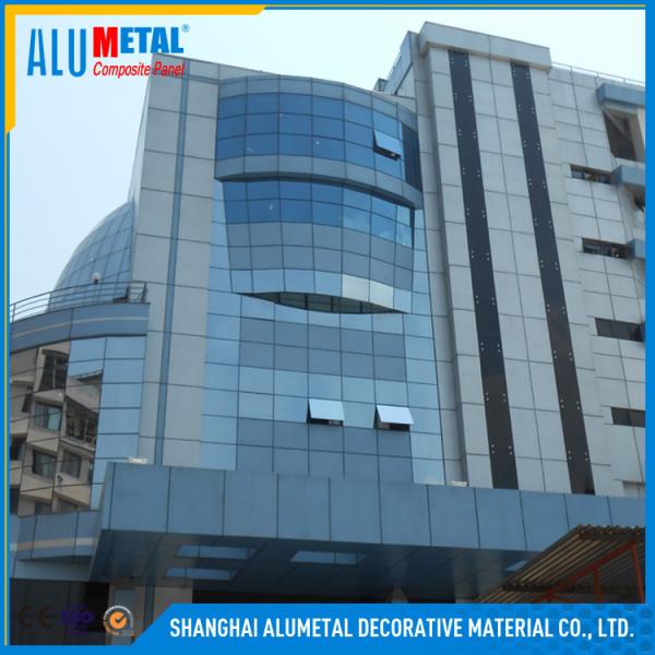 China 1220x2440mm PVDF Coated Aluminum Composite Panel Building ACP Sheet Panelling wholesale