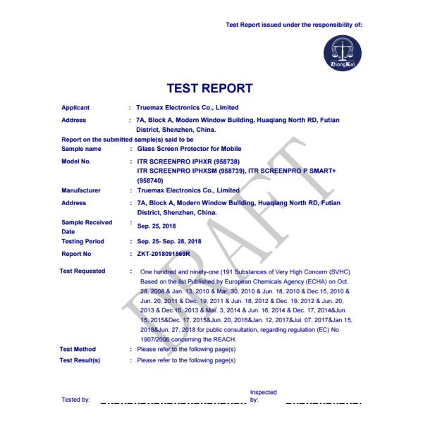How much is REACH certification for wireless chargers and how long is REACH certification for wireless chargers?
