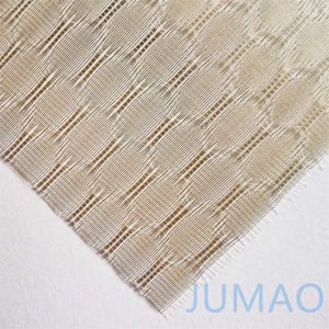 China Personalized Baroque Wire Mesh Laminated Glass For Atriums wholesale
