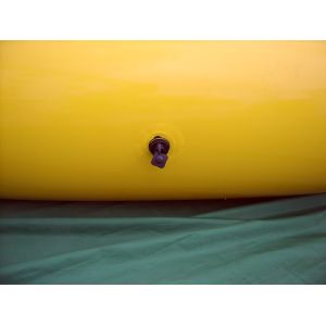 Strong Inflatable Water Trampoline Combo With Slide , Inflatable Water Games