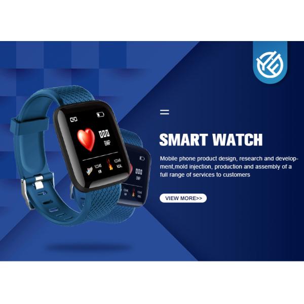 IP68 Waterproof Smart Bracelet Sport Blood Pressure Fitness Tracker 1.3 Inch