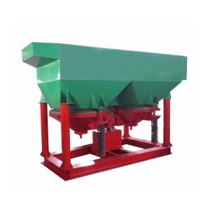 China Electric Motor Diamond Jigging Gold Mining Machine Trapezoid Shaped wholesale