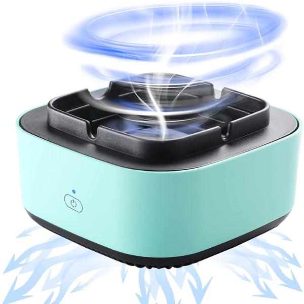 Smokeless Ashtray with Air Purifier: Keep Your Indoor and Outdoor Spaces Clean and Smoke-Free with Smart Air purifiers Car Home