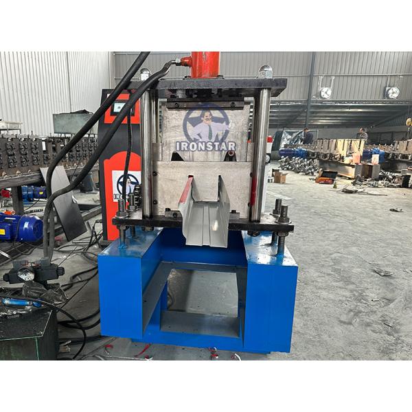 Water gutter roll forming machine for Azerbaijan downpipe roll forming machine portable gutter machine