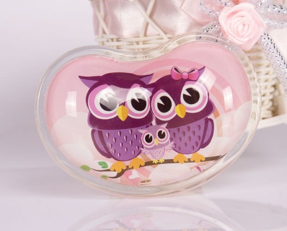 ROHS Certificate Transparent Mouse Pad Ergonomic Silicone Gel Wrist Rest