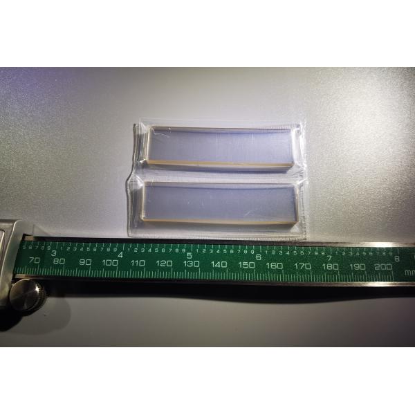 Customized SIC Silicon Carbide Wafer Single Crystal Window Piece 60 X 10 X 0.5mm