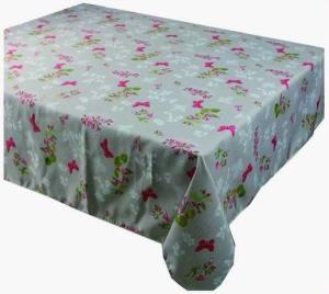 China Promotion Wholesale Printed Polyester Table Linen Table Cover Tablecloth wholesale