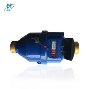 China DN15 DN20 Volumetric Brass Cold Water Meter R160 wholesale