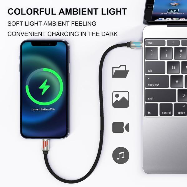 4 In 1 USB C Lightning Cable 60W Fast Charging Cord Multi Charger Cable