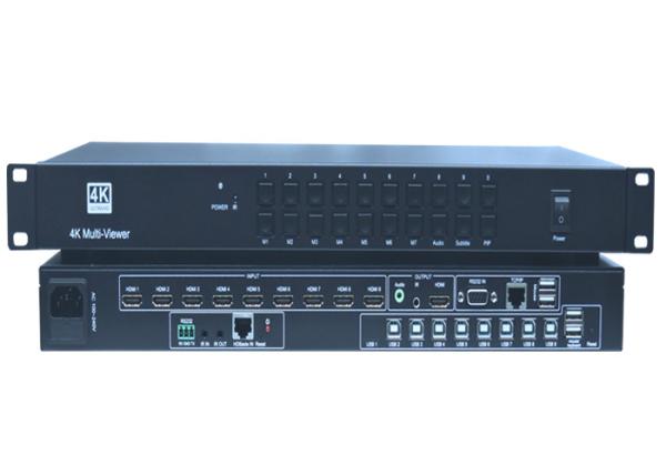 Quality 9X1 4K2K 60Hz Presentation Switcher With HDMI Output Port for sale