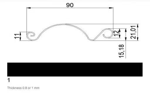 Second Hand Concrete Door Frame Making Machine Rolling Shutter