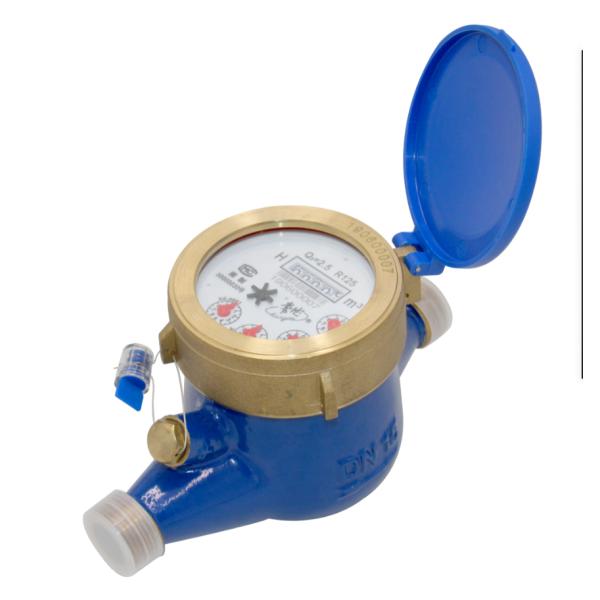 Factory Direct Sale High Quality Brass Body Domestic Water Meter Horizontal Installation OEM Support Pulse Output Good Price