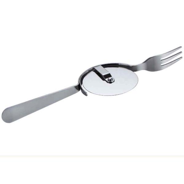 High Quality Stainless Steel Pizza Cutter With Fork Knife of pizza tools
