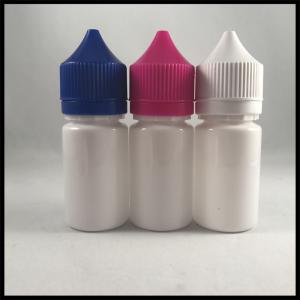 China Milk White 30ml Unicorn Bottle Non - Toxic For Electronic Cigarette Liquid wholesale