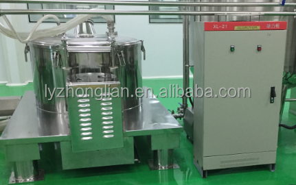Zhonglian Factory direct rock salt (nacl) industrial centrifuge separator oil filter for Mineral powder dehydration
