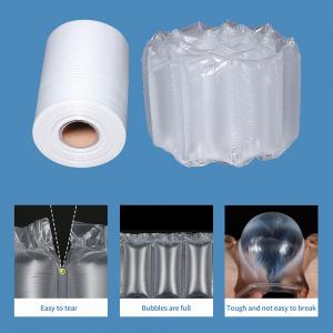 China Nylon Anti Drop Inflatable Air Bubble Wrap , Anti Vibration Air Bubble Film wholesale