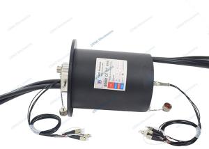 China 4 Channels SM MM Fiber Optic Rotary Joint Slip Ring With FORJs For Robot wholesale