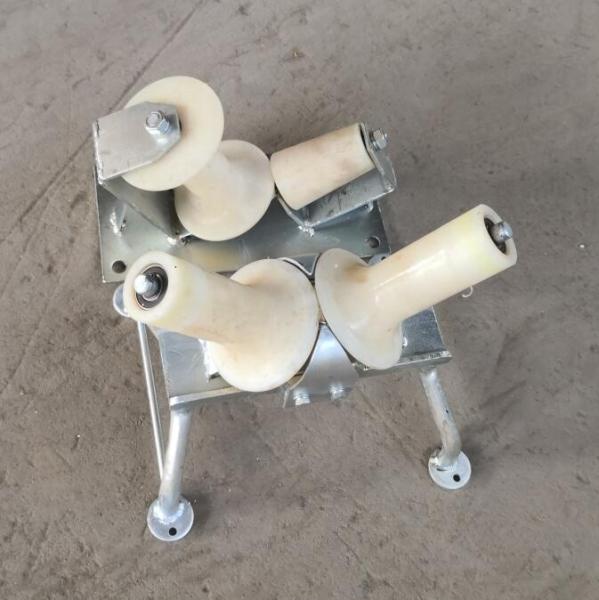 Quality One Way Cable Laying Roller Nylon Stringing Block Turning for sale