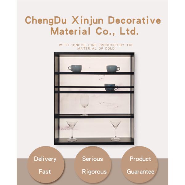 Light Panel Display Racks Aluminum Display Shelf