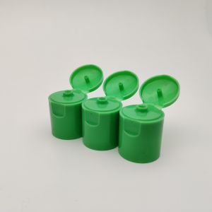 Conditioner Bottle 22/415 Plastic Flip Top Cap 22MM Green