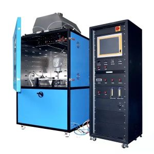 China NFPA 1971-2007 Fire Helmet Fire Resistance Combustion Test Device wholesale