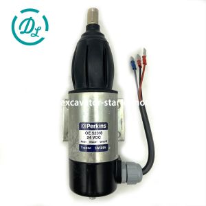 China EexcavaStart Perkins 24V Fuel Shut Off Solenoid OE52318 873754 872825 wholesale