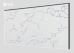 Custom High Hardness Artificial Quartz Slab Class A Crack Resistant