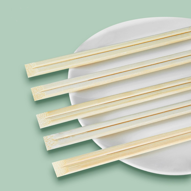 Polished Smooth Disposable Bamboo Chopsticks With Independent Packaging Safety And Health