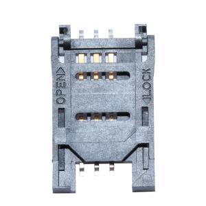 China Cellular Antenna SIM Card Holder 6 PIN With Full Real wholesale