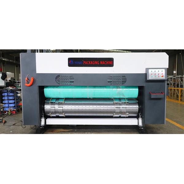 Corrugated Board Paper 3 Color Flexo Printing Machine Lead Edge Feeding