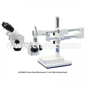 China Industrial Stereo Optical Microscope With Double Arm Pole Stand wholesale