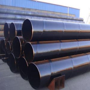 China 0.4mm to 8mm Wall Thickness 4 Inch ERW Black Welded Steel Pipes API 5L X60 ASTM A179 wholesale