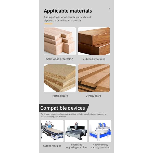 YingBa Factory Customization up Down Cut Compression Router Bit Cnc Tools One Flute Spiral End Mill Tools for Wood