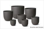 Wholesale Fiber Clay Flower Pots For Indoor Outdoor Decoration Reinforce Clay