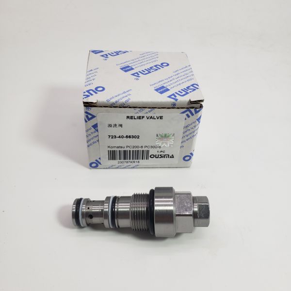 Excavator Relief Valve 723-40-56302 For KOMATSU PC200-6 PC300-6