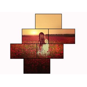 500cd/M2 240W TFT Seamless Video Wall Monitors