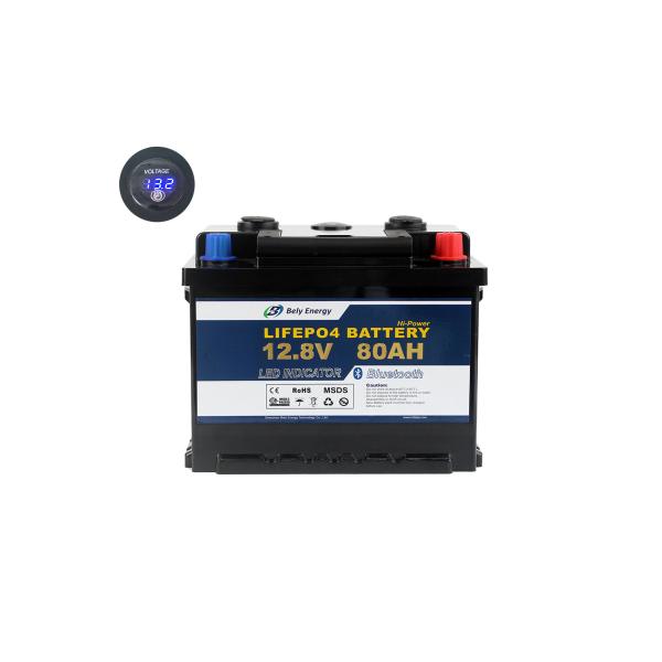 Tesla 80Ah 12V LiFePo4 Battery Solar Energy Storage Battery For Home